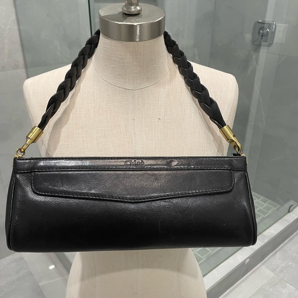 Chloe Handbags - CHLOE BLACK PURSE W 12” x H 5” x D 2.25”